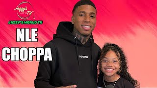 NLE Choppa talks diet amp mental health awareness Memphis musicians amp his mom being his manager [upl. by Llewellyn]