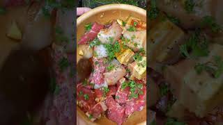 Fresh beef skewers grilled in the forest outdoorcooking cooking asmr food chef beef [upl. by Anum38]