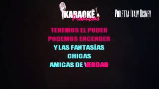 Violetta 3  Encender Nuestra Luz KARAOKE COMPLETO [upl. by Ahseeyt202]