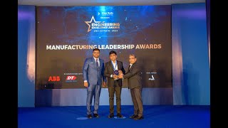 Yaskawa India Pvt Ltd  Manufacturing Leadership Award [upl. by Niad]