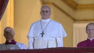 Pope Francis Elected Cardinal Jorge Bergoglio of Argentina to be New Leader of the Catholic Church [upl. by Arait972]