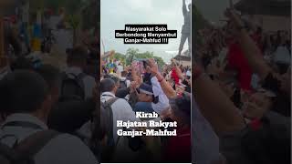 Masyarakat Solo Sambut GanjarMahfud ganjarpresidenrakyat [upl. by Nosyt44]