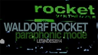 WALDORF ROCKET  Paraphonic Mode  Ibanez Legend UE305 [upl. by Yleen878]