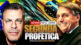 🟢 SEGUNDA PROFÉTICA  APÓSTOLO EDILSON POMINI 04112024 [upl. by Mages]