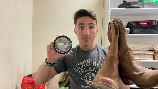 How to Waterproofcondition Cowboy Boots [upl. by Mikihisa]