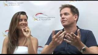 Michael Weatherly amp Cote de Pablo NCIS  Interview [upl. by Graniela]