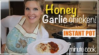 Honey Garlic Chicken Instant Pot Easy and QUICK [upl. by Moody]