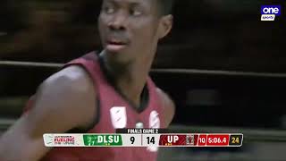 Malick Diouf strong start in Game 2  UAAP Season 86 Mens Basketball [upl. by Love470]