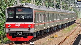 4K Stasiun Citeras Kompilasi Kereta JR 203 JR 205 TM 6000  KRL Commuter Line 22 [upl. by Neret]