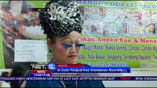 Kantin Ie Suan Penjual Makanan Pontianak Dengan Dandanan Nyentrik NET 12 [upl. by Sev]