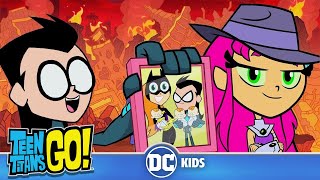 Teen Titans Go en Français  La fête des pères  DC Kids [upl. by Ardnuhsed47]