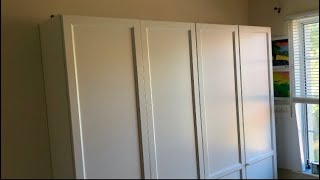 Ikea Craft Storage OXBERG Door Assembly Billy Bookcase [upl. by Andeee148]