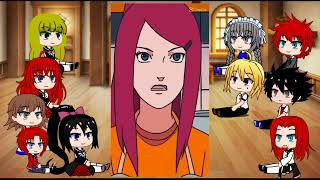 Gremory Family react to Naruto  Naruto baryon mode Part  4  Part  5 [upl. by Nyltac]