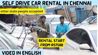 Self drive car rental in ChennaiKRDa5hit car rentalcheapest car rental in Chennai [upl. by Yadrahs]