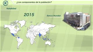 Crecimiento composición y distribución de la población mundial [upl. by Aihselat]