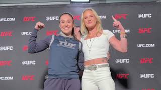 Alexa Grasso vs Valentina Shevchenko en TUF 32 [upl. by Casar]