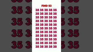 Find number 53🤔gk maths [upl. by Latsyc]