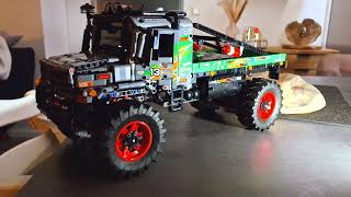 Modified Lego Technic 42129 Mercedes Zetros 4x4 Test Drive [upl. by Aicenet336]