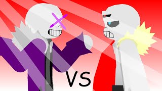 Omnipotent Vs SubX Sans StickNodes [upl. by Arahsal]