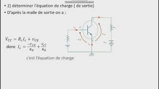 Électronique de base SMP S4 chapitre 2 les transistors bipolaires en régime statistique [upl. by Nimrac]