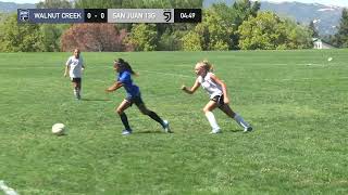 20240907 vs San Juan Soccer Club Spirits 13 PreECNL [upl. by Akimit456]