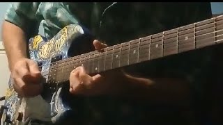 Jamming over Santana Backing Track  Electric Guitar Video [upl. by Cirillo]