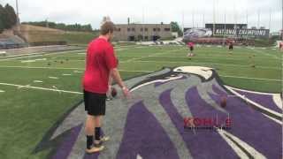 NFL Kicker Dustin Hopkins  Washington Redskins  Kohls Kicking Camps [upl. by Errehs]