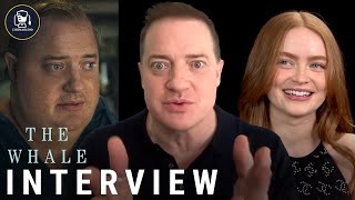 The Whale Interviews  Brendan Fraser Sadie Sink amp More [upl. by Sivam378]