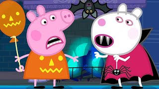 Peppa Pig en Español  La mejor fiesta de Halloween  Pepa la cerdita [upl. by Ardnwahs]