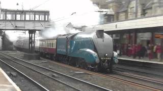 LNER 4464 Bittern 1Z44 The Cumbrian Ranger tourSat15th March 2014 [upl. by Ingham]