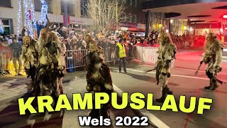 Krampuslauf in Wels 2022 [upl. by Eseerehs131]