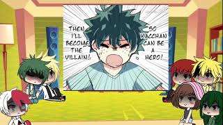 Mha react to waifu deku pt4 [upl. by Atteniuq373]