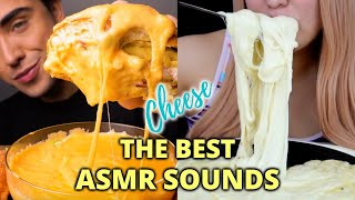 MUKBANGERS EATING TOO MUCH CHEESE  ASMR Eating [upl. by Sierra]