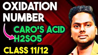 Oxidation number of CaroS acid H2SO5 [upl. by Mady]