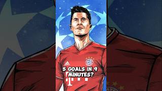 Lewandowski 5 Goals in 9 Minutes 🔥⚽😱 lewandowski bayernmunich [upl. by Matthieu]