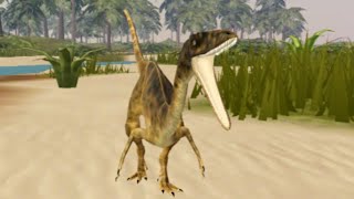 Coelophysis Remodel  Dinosaur World Mobile ROBLOX [upl. by Eneleahcim]