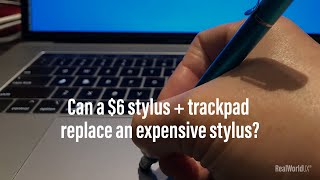 13 Can a 6 stylus and a trackpad replace an expensive stylus [upl. by Omrellug]