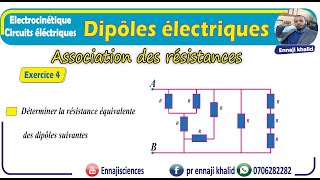 Association des résistances Exercice 4 [upl. by Hutchison]