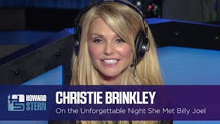 Christie Brinkley Had No Idea Who Billy Joel Was the Night She Met Him 2015 [upl. by Paley801]