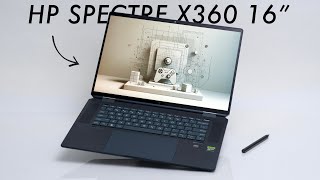 HP Spectre X360 16quot Review  Its BIGGER but Better [upl. by Annelise]