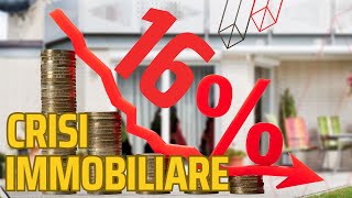 DISASTRO immobiliare del 2024 drastico crollo del 16quot [upl. by Barker590]