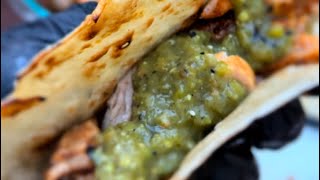 Grilled Chicken Tacos w Roasted Salsa Verde [upl. by Atirys918]