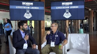 Livestream Lounge Interview with Brad Hittle Owner Two Roads Brewing [upl. by Nadeen]