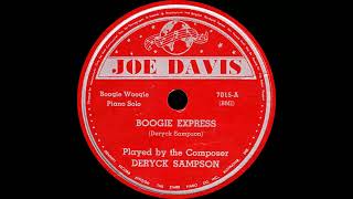 Boogie Express  Erin Go Boogie  Deryck Sampson 1945 [upl. by Nrol]