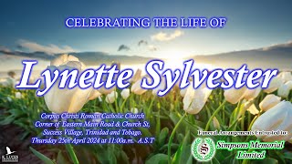 Funeral Service of Lynette Sylvester [upl. by Shea]