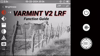 Varmint V2 LRF Function Guide [upl. by Natalee]