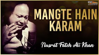 Mangte Hain Karam  Nusrat Fateh Ali Khan  EMI Pakistan Originals [upl. by Aissak563]