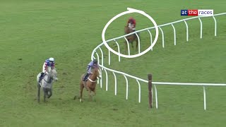 Incredible Horse comes from miles back to win at Chepstow [upl. by Nedrud736]