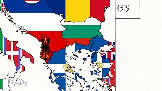 History of Balkans Every Year [upl. by Oibirot]