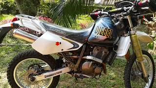 Suzuki Djebel XC 250 Sri Lanka  DR250 RXW [upl. by Nythsa]